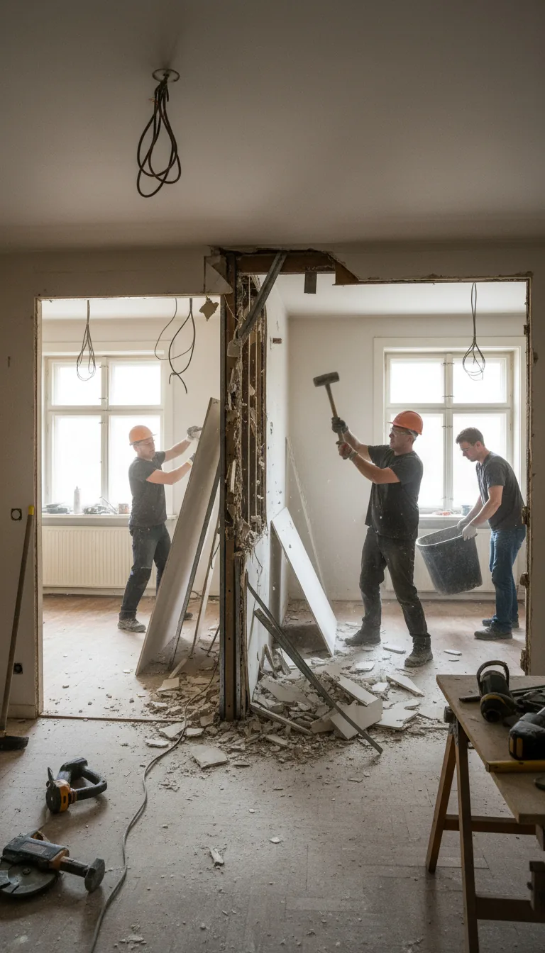 Prace przygotowujące nieruchomość do sprzedaży